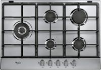 Whirlpool AKR3291IX Roestvrijstaal Ingebouwd Gaskookplaat 5 zone(s)