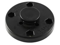 RAM Mount RAM 2-1/2" DIA. BASE W/ OCTAGON BUTTON