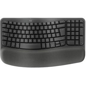 Logitech Wave Keys toetsenbord RF-draadloos + Bluetooth QWERTY US International Grafiet