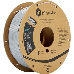 Polymaker PB01003 PolyLite Filament PETG Hittebestendig, Hoge treksterkte 1.75 mm 1000 g Grijs 1 stuk(s)