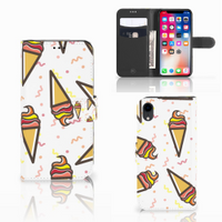 Apple iPhone Xr Book Cover Icecream - thumbnail