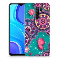 Xiaomi Redmi 9 Hoesje maken Cirkels en Vlinders - thumbnail