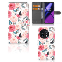 OnePlus 11 Hoesje Butterfly Roses