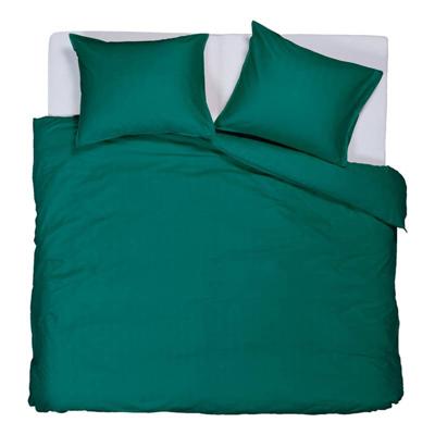 Beddinghouse dekbedovertrek Reuse - Donker Groen - Lits-jumeaux 240x200/220 cm Beddinghouse dekbedovertrek Reuse - Donker Groen - Lits-jumeaux 240x200/220 cm