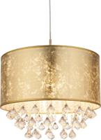 Globo Gouden hanglamp Amy met kristal 15187H3