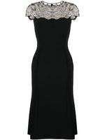 Jenny Packham robe mi-longue Melody à ornements - Noir - thumbnail