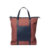 Sandqvist Marta Backpack maroon with navy leather  backpack