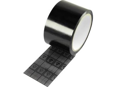 ESD-klittenband 1 x 50 m Zwart (l x b) 50 m x 60 mm TRU COMPONENTS TC-ESDT-BL6050-1S