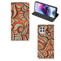 Motorola Moto G100 Bookcase Retro - thumbnail