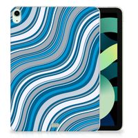 iPad Air (2020/2022) 10.9 inch Hippe Hoes Waves Blue - thumbnail