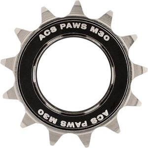 Freewheel 15T 3/32 Paws M30 x 1mm Nickel grijs