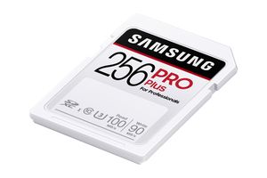 Samsung Pro Plus SDXC-kaart 256 GB UHS-I Waterdicht, Schokbestendig