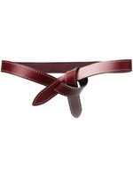 ISABEL MARANT ceinture Lecce en cuir - Rouge