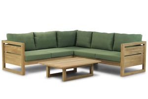 Garden Collections Richmond/Manchester 120 cm hoek loungeset 4-delig