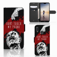 Huawei P20 Lite Portemonnee Hoesje Zombie Blood - thumbnail