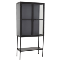 J-Line Vitrinekast 3 Legplanken