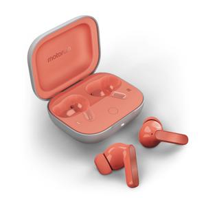 Motorola Moto Buds Hoofdtelefoons Draadloos In-ear Gesprekken/Muziek/Sport/Elke dag Bluetooth Koraal