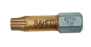 Bahco bit t15 25mm 1/4" dr tin | 62TIN/T15