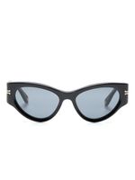 Marc Jacobs Eyewear lunettes de soleil à logo gravé - Noir