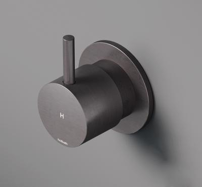 Hotbath Cobber afbouwdeel inbouw stopkraan warm verouderd ijzer Hotbath Cobber afbouwdeel inbouw stopkraan warm verouderd ijzer