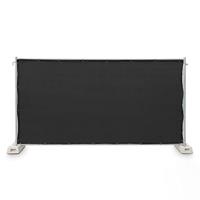 blue-music - Adam Hall 0159 x Bau 1 acaparamiento type gaas opening 800 1, 76 x 3, oogjes 41 m, zwart