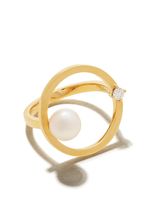 TASAKI bague Kinetic en or 18ct ornée de perles Akoya et de diamants