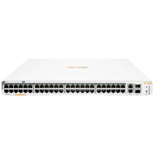 Aruba Instant On 1960 48G 40p Class4 8p Class6 PoE 2XGT 2SFP+ 600W Managed L2+ Gigabit Ethernet (10/100/1000) Power over Ethernet (PoE) 1U Wit