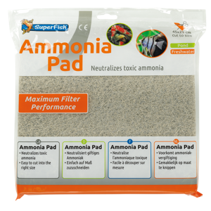 Superfish Nitrate Pad 45x25cm - Absorbeert Ammonium voor Kristalhelder Zoetwateraquarium