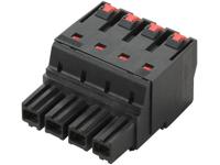 Weidmüller Penbehuizing-kabel BU/SU Totaal aantal polen 4 Rastermaat: 10.16 mm 2493410000 28 stuk(s)