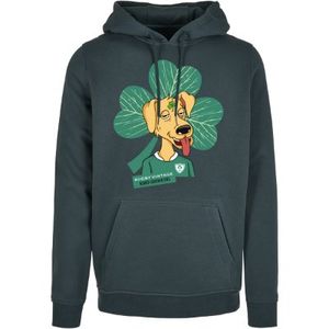 Rugby Vintage - Ierland Bored Ground Dog Hoodie - Donkergroen