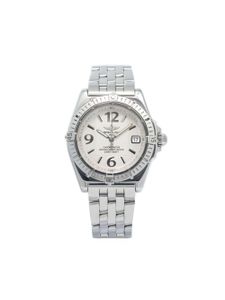 Breitling montre pre-owned Chronometre 34 mm - Blanc