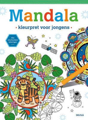 Deltas Mandala - Kleurpret Voor Jongens