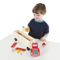Melissa & Doug Houten Vrachtwagen Bouwset
