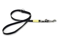 Beeztees uni - hondenriem - zwart - 200 cm x 20 mm