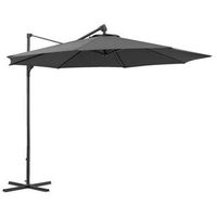 Le Sud freepole parasol Limoges - antraciet - Ø300 cm - Leen Bakker - thumbnail