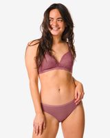 HEMA Dames Slips Stretch Katoen - 2 Stuks Roze (roze)