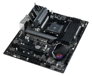 ASRock B550 PG Riptide Moederbord Socket AMD AM4 Vormfactor ATX Moederbord chipset AMD® B550