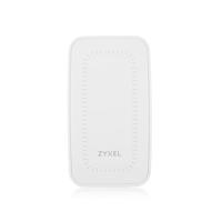 Zyxel AX3000 WiFi 6 Dual-Radio NebulaFlex Pro Wall-Plate Access Point | 2x2:2 MU-MIMO, Wandplaatmontage, 3 x LAN-poort waarvan 1 met PoE 5W doorvoer | PoE+ (802.3at) [WAX300H]