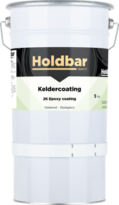 Holdbar Keldercoating Standaard Wit 5 kg