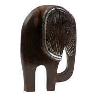 Houten Olifant Gajah (32 x 20 cm) - thumbnail