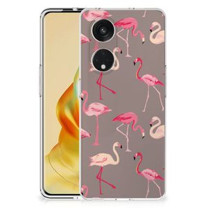 OPPO Reno8 T 5G TPU Hoesje Flamingo