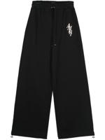 AMIRI Straight trainingsbroek met logo - Zwart