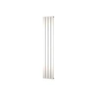 Designradiator Plieger Cavallino Retto Enkel 666 Watt Middenaansluiting 200x29,8 cm Mat Wit