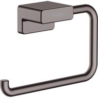 Hansgrohe Addstoris closetrolhouder zonder klep brushed black chroom 41771340