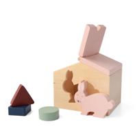 Houten Huis met Blokken Mrs. Rabbit