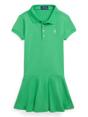 Ralph Lauren Kids Polojurk met geborduurd logo - Groen