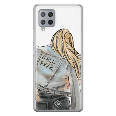 Samsung Galaxy A42 siliconen hoesje - GRL PWR
