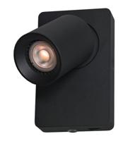 Artdelight Wandlamp Megano zwart WL MEGANO1-S ZW - thumbnail