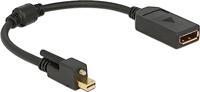 DELOCK Adapter Mini DisplayPort naar DisplayPort met schroef