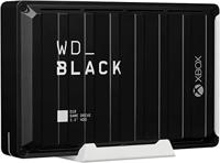 WD_BLACK D10 Game Drive for Xbox Opslag voor consolegames 12 TB (snelheden tot 250 MB/s, 1 Maand Xbox Game Pass Ultimate, 7200 tpm en actieve koeltechnologie) Zwart